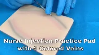 Nurses Injection Clinical Skills Get with Practice Pad #nursingschool #nursingstudent