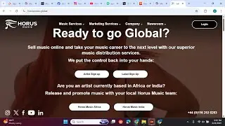 Обзор компании Horus Music & My Client Zone Music Distribution Company; предлагаемые ими услуги, ...