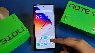 INFINIX NOTE 40x 5G: side bar shortcut - How to use accessibility menu