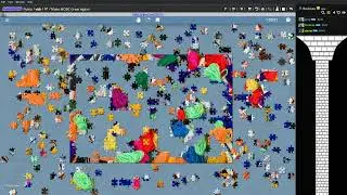 Time Lapse About A Puzzle ''Colorful & Bright Threads'' 500+ pieces