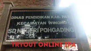 Tryout Online IPA SDN POHGADING WINONG PATI