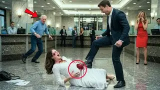CEO Pushed Pregnant Wife at Bank—Unaware The Manager Was Her Trillionaire Uncle!