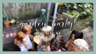 garden party! American Girl doll stopmotion