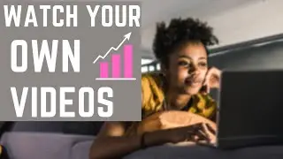 Watch your own videos; How to make 4000 watch hours on  YouTube to join YPP program.