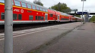 Zug Duchfahrt in Hasbergen 5.5.2021 (Trainspotting)