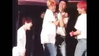 [랩진] jin hugging namjoon and getting all giggly 💕