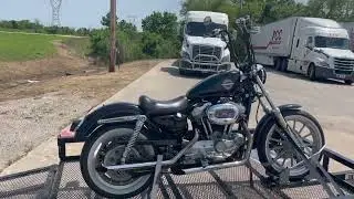 Harbor Freight Motorcycle Wheel Chock Installation and Review