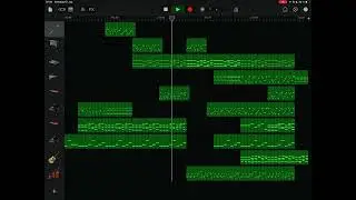 I tried to make snow theme but in a dorian scale instead of minor