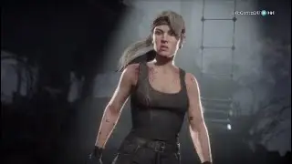 Sonya Blade as  Bridgette Wilson Movie Skin