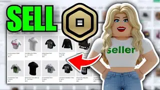 How To Sell Clothes On Roblox For Robux