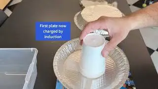 Electrostatics - Charging with an Electrophorus