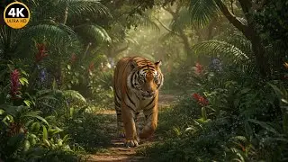 Wildlife Kingdom in 4K &ndash; Stunning Wildlife and Relaxing Piano & Guitar Tunes