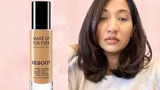 NEW MAKEUP FOREVER REBOOT FOUNDATION REVIEW ON BROWN SKIN