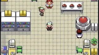Di&aacute;logo com professor birch apos completar pokedex de hoenn
