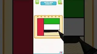 Flag of United Arab Emirates 🇦🇪 #colors #drawing #flag