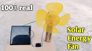 How to make free energy solar system fan | science project