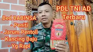SERAGAM PDL TNI AD Terbaru dan Bed BABINSA#tniad#babinsa