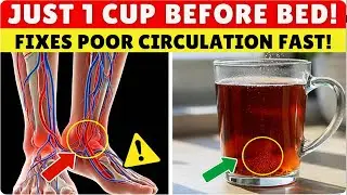 Over 65? Drink THIS To Increase Blood Flow in Legs Fast