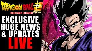 HUGE Dragon Ball Super Super Hero EXCLUSIVE NEWS STREAM!