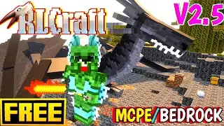 Rlcraft Free Edition For MCPE/Bedrock V2.5 | l Like Java Edition on Android