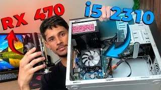 RX 470 + i5 de segunda Gera&ccedil;&atilde;o RODA JOGOS ? UPGRADE no PC BARATINHO
