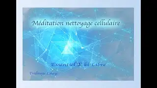 meditation nettoyage cellulaire