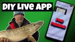 Create you own LIVE APP for fishing - A Google sheets and Google forms tutorial.