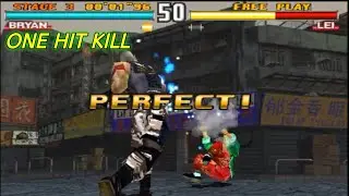 Один удар &mdash; одно убийство &mdash; Tekken 3 Брайан Фьюри | Игра Tekken 3