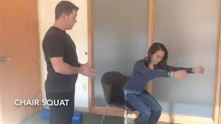 How to do a chair squat