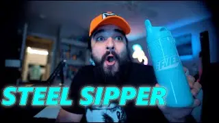 G FUEL'S NEWEST STEEL SHAKER -  THE STEEL SIPPER!