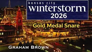 Graham Brown - 2026 MHAF Winter Storm Gold Medal Snare