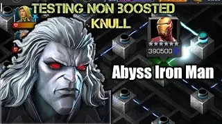 Testing my rank 3 knull on Abyss of Legends - Marvel Contest of Champions