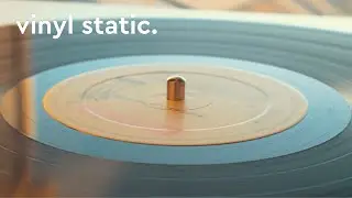 Soothing Vinyl Record Player | White Noise, Relaxation, Study Music, Reading Music, Stress Relief
