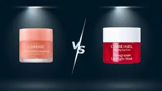 laneige lip sleeping mask vs carenel lip sleeping mask review