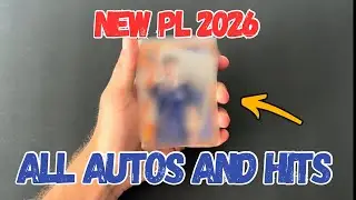 All My Autographs and Numbered Parallels. New Topps Premier League 2026