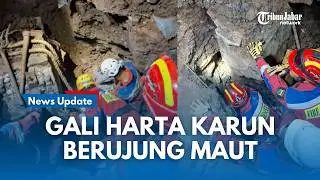 TRAGIS !!! Dua Warga Bandung Meninggal Dunia Tertimbun Beton Saat Gali Tanah Cari Harta Karun