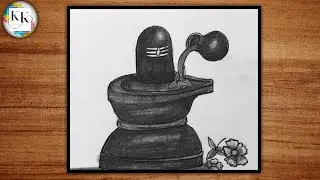 How to Draw Easy Shivling ( Step by Step Tutorial ) Mahadev drawing | Lord shiva drawing | Chitra 