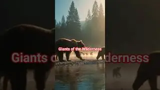 Giants of the Wilderness: The Untamed Power of Brown Bears #shorts #bear #animallife