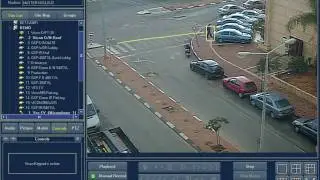 QSnet ViconNet  video analytic - Person Walking in An Area