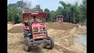 कुर्सी में मिट्टी गिरने का कार्य पूरा हुआ