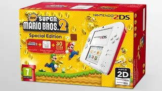 Nintendo 2DS New Super Mario Bros. 2 BUNDLE UNBOXING