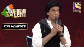 कौन है Real Life में Shahrukh के Superhero? | India's Got Talent Season 3 | Fun Moments