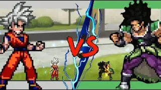 Trận Đấu Goku Mui Op VS Broly Dbs Op |JUMP FORCE MUGEN V14