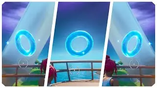 Collect Floating Rings at Pleasant Park All Location - Fortnite