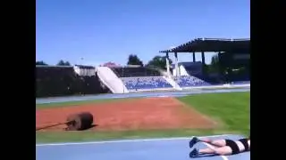 Javelin Throw Fail