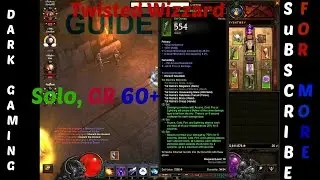 Diablo3 Twizzard Solo Rift's [New Seasonal Hero]
