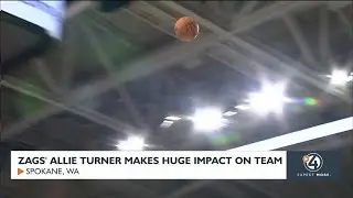Zags' Allie Turner makes huge impact on team