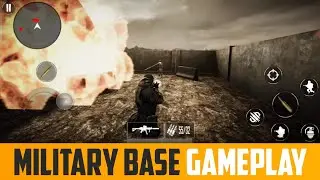 Gun Strike 3D: Shooting Games - MILITARY BASE GAMEPLAY | Giga games