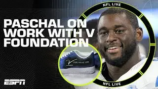 Josh Paschal shares his story of battling cancer and working with The V Foundation | NFL Live