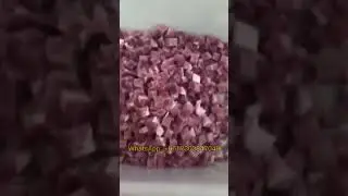 Automatic Meat Cutting Machine | Frozen Meat Dicing Machine #dicer #meatcutter #frozenmeat